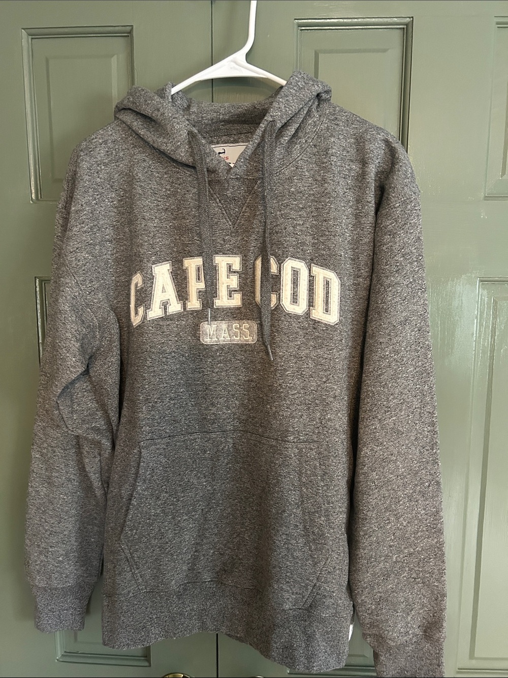 Cape Cod Gray Zip-Up Hoodie Sweatshirt